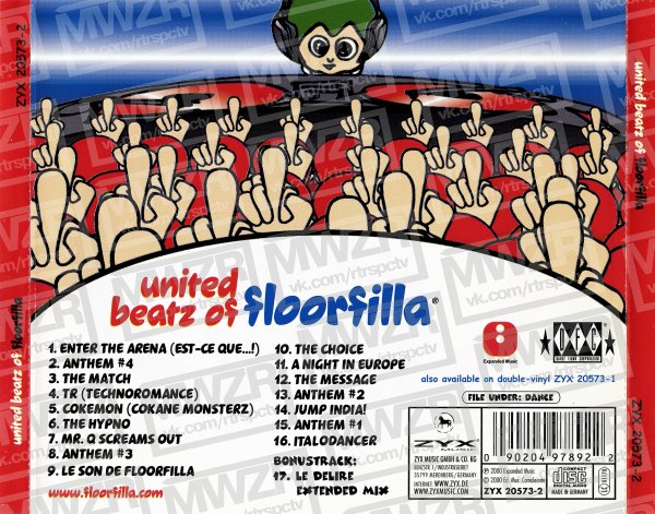 Floorfilla - United Beatz Of Floorfilla (2002) [CD Rip]