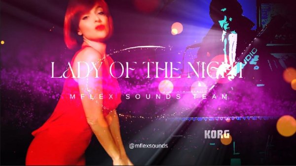 Mflex Sounds - Lady Of The Night (Italo Disco With lyric 2023)