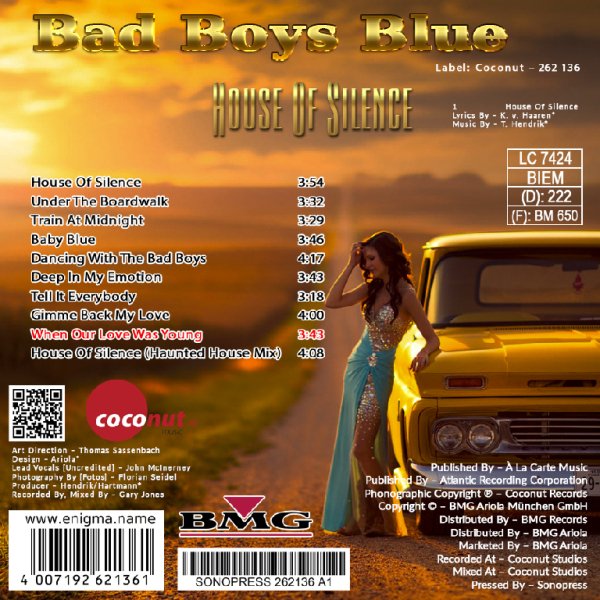 Bad Boys Blue - When Our Love Was Young