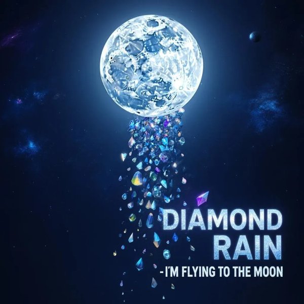Diamond Rain - I'm Flying To The Moon /Italo Euro Disco 2025