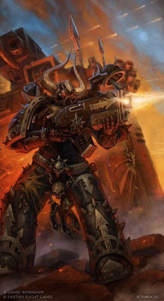 Warhammer 40,000_ Dawn of War - Dawn of War - Chaos Marine Laugh 1.wmv