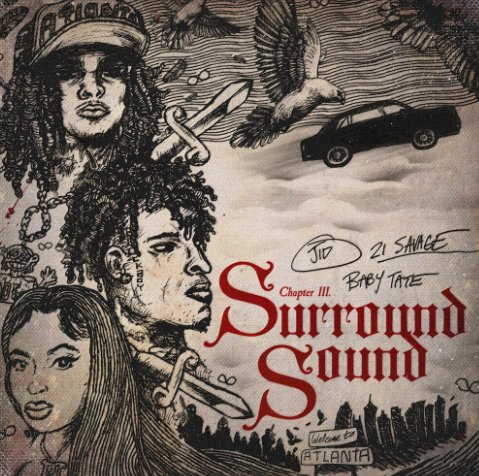 J.I.D - Surround Sound (Feat. 21 Savage &amp; Baby Tate) (Nickel Disco Remix