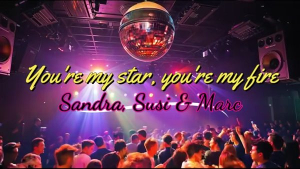 Sandra Susi &amp; Marc - Youre my star, youre my fire (The 80s are Back Al Music 2025)