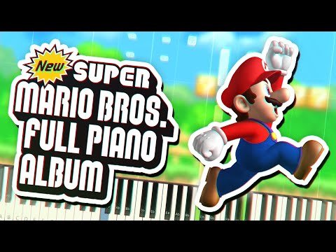 Dublincalif - New Super Mario Bros  Full Piano Album Tutorial Synthesia (13.03.2021)
