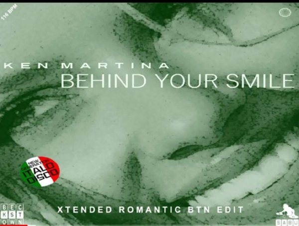 Ken Martina &amp; by Sabu - Behind Your Smile (Xtended Romantic BTN Edit New Generation Italo Disco 2022)