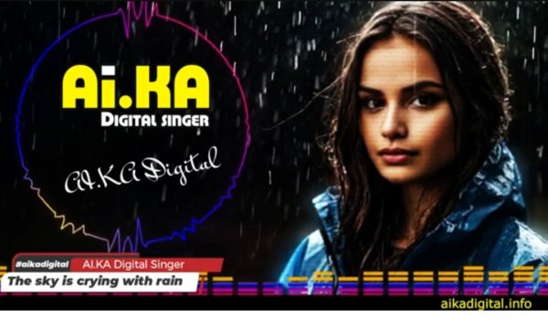 AI.KA &amp; Digital Singer - The sky is crying with rain ( Digital Italo Disco 2025)