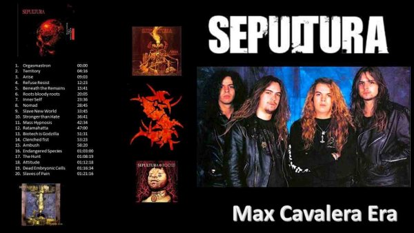 Sepultura - Greatest Hits - (Max &amp; Igor Cavalera, Andreas Kisser and Paulo Jr. Era)
