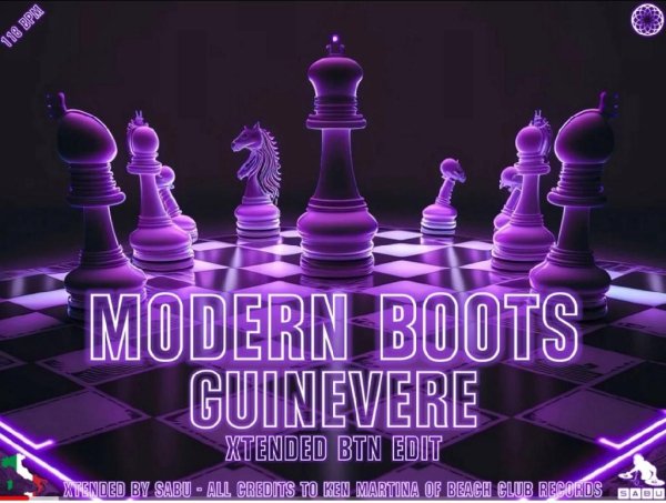 Modern Boots by Sabu - Guinevere (Xtended BTN Edit New Generation Italo Disco 2023)