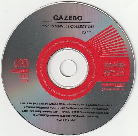 GAZEBO - MAXI &amp; SINGLES COLLECTION PART 1 /// Album CD, 2023