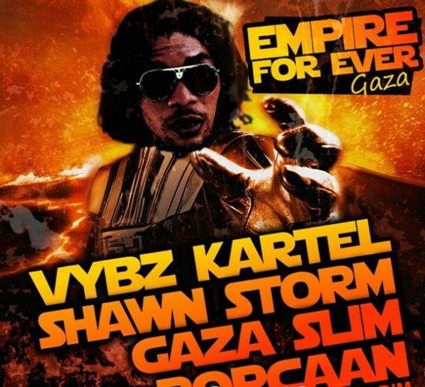Vybz Kartel &amp;Popcaan&amp;Shawn Storm GzSlim - #Emрire For Ever Gaza