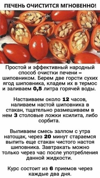 Очистка печени