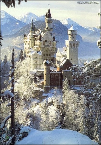 Замок Нойшванштайн (Бавария)