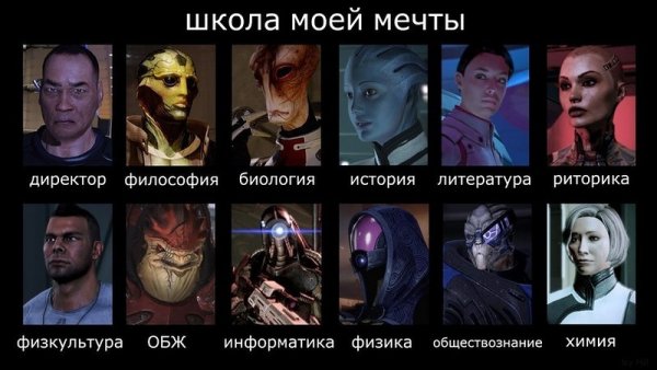 Mass Effect Teacher