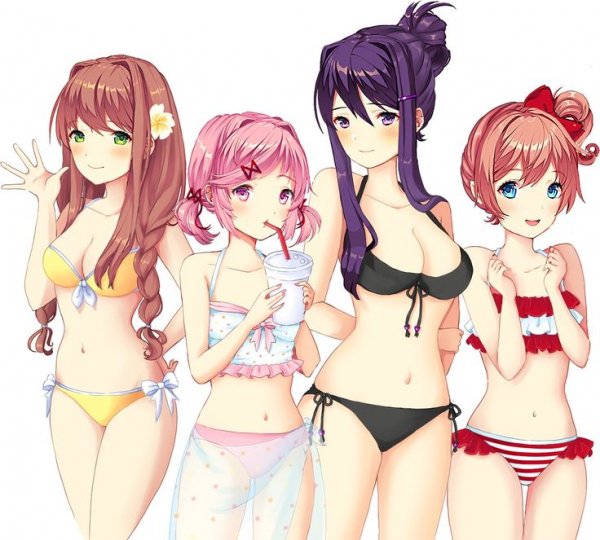 Визуальная новелла Doki Doki Literature Club!