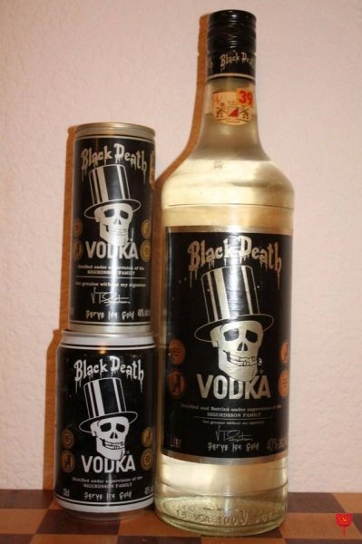 Водка Чёрная смерть(Black Death)