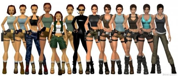 Эволюция Tomb Rider