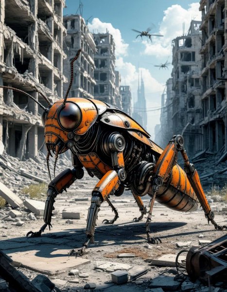 Steel locust