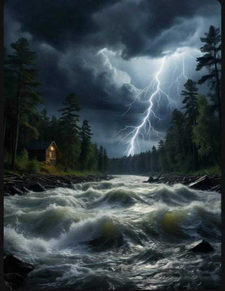 Night River