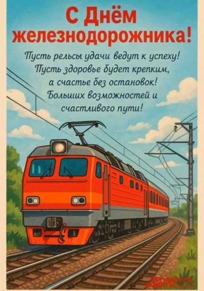 С днём железнодорожника