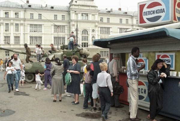 Август 1991 года, Москва