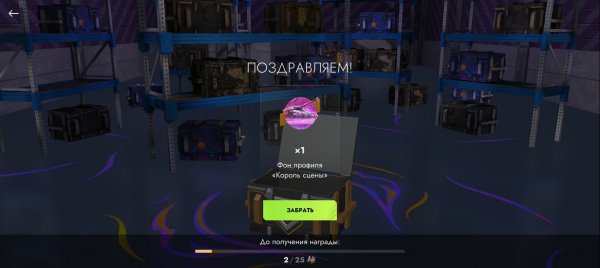 Фон профиля, Король Сцены, Tanks BLitz