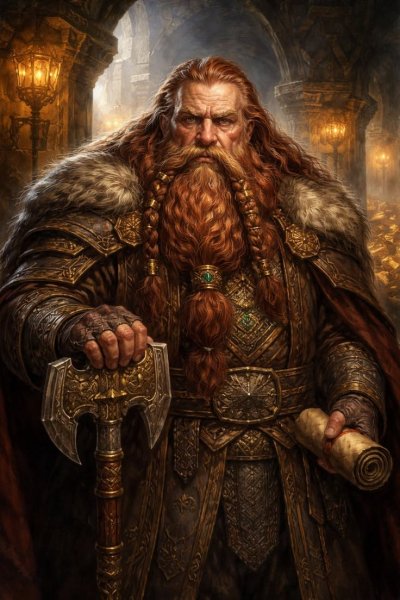 Gloin. The Lord of the Rings