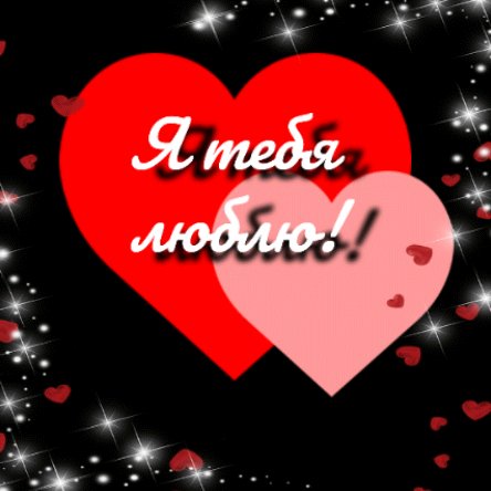 Я тебя люблю