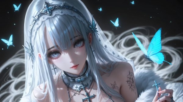 Anime-girl-white-hair-fantasy-4k 353@5@o