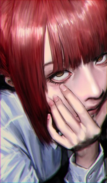 Makima chainsaw man drawn by zion wjwy7242 f2fc4